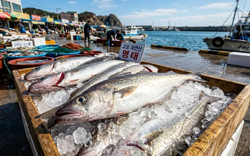 고성 명태 - 동해안 청정 심해에서 건져 올린 싱싱한 명태