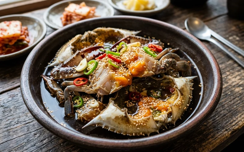 여수 돌게장 - 알과 살이 꽉 찬 남해안 석모 돌게로 담근 간장게장·양념게장